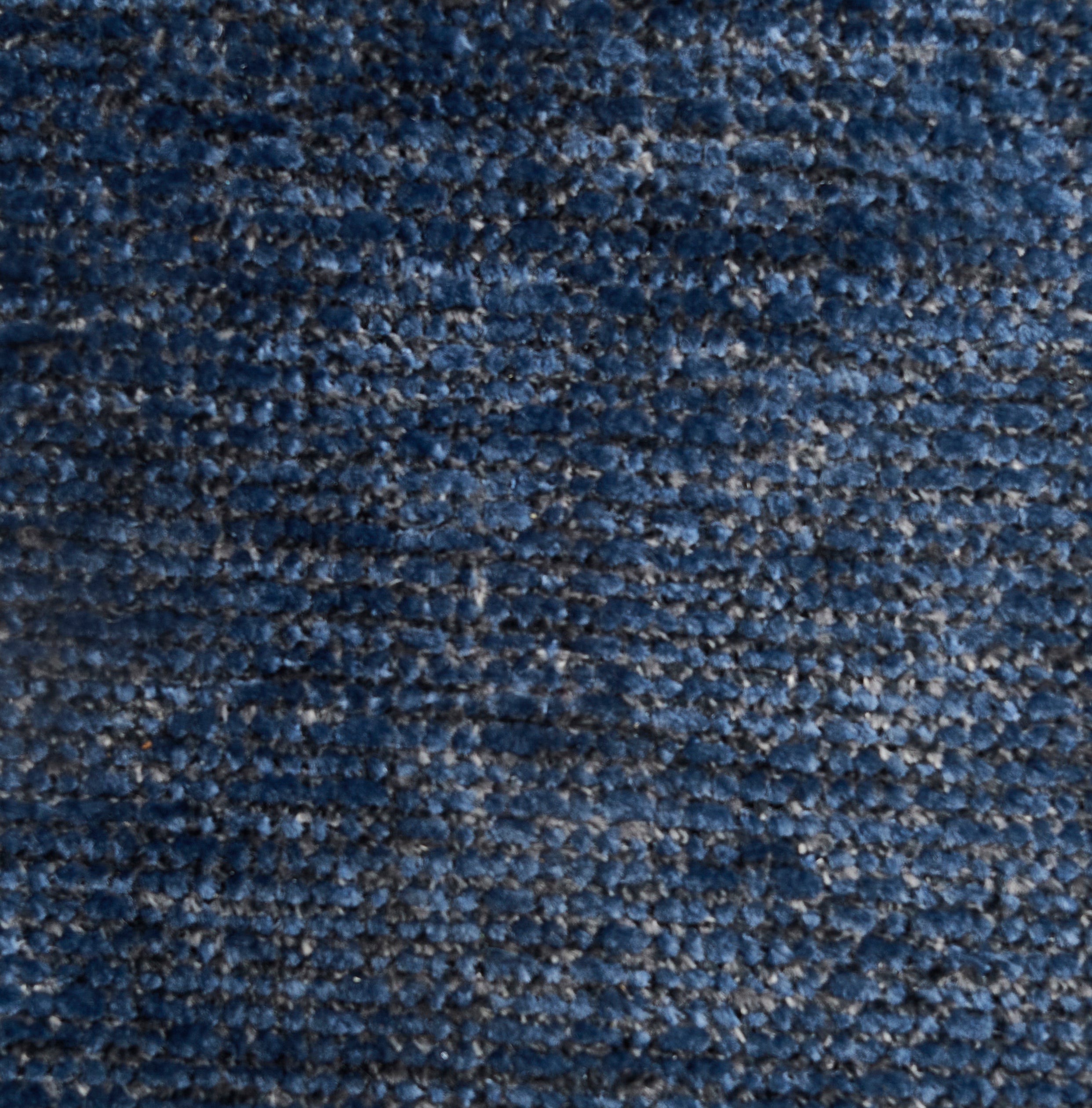 Close-up of the Golden Tech PR525 Cloud+ Recliner With Lift Assist & Twilight - SM, featuring a soft blue carpet-like texture with dark and light blue fibers, evoking the comfort and style of its seat upholstery.